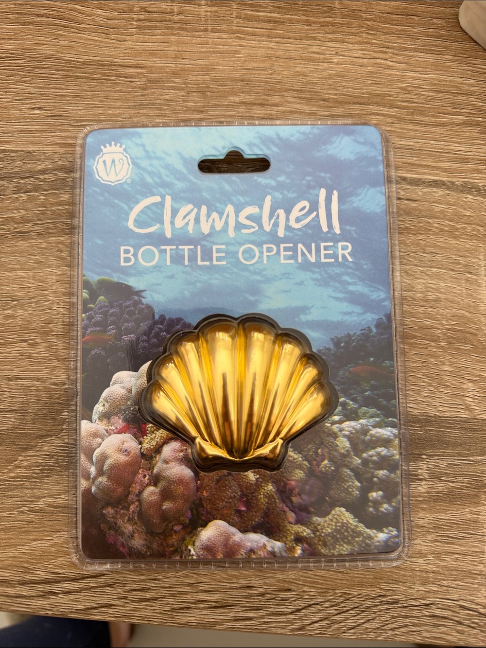 Wild Eye Designs Gold Clamshell Bottle Opener